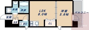 MDI三国コートの物件間取画像